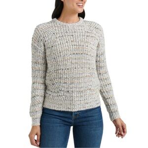 Lucky Brand Women's Speckled Knit Sweater